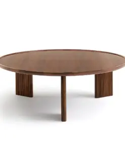 Diagil Round Walnut Coffee Table