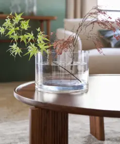 Diagil Round Walnut Coffee Table