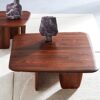 Iloss Walnut Coffee Table