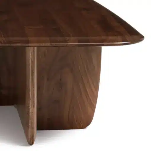 Iloss Walnut Coffee Table