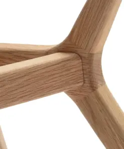 Maricielo Oak & Glass Coffee Table
