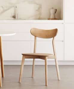 Safina Oak Veneer Dining Chair