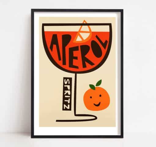 Spritz Cocktail Print