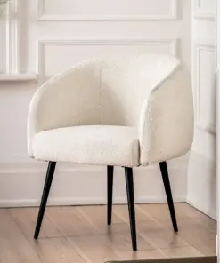 Blaine Boucle Tub Chair