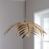 Gold Palm Pendant