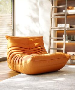 Lazy Bean Bag Chair: Togo sofa dupe