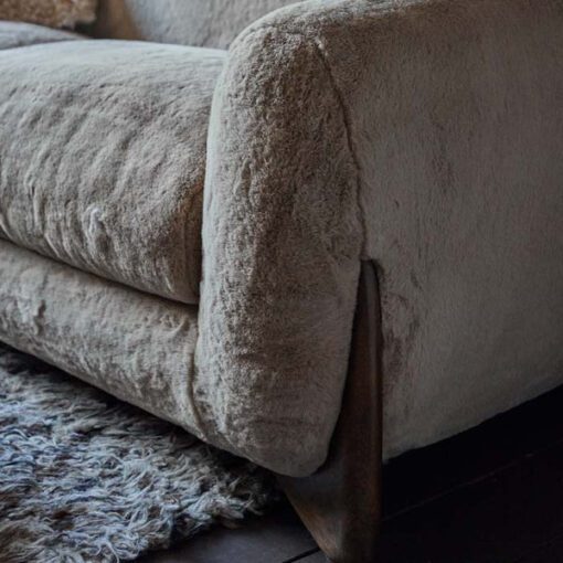 Moritz Faux Sheepskin Sofa