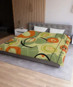 70s Abstract Duvet Cover