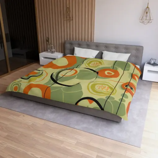 70s Abstract Duvet Cover