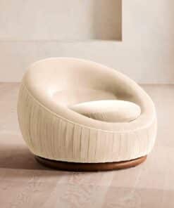 Abel Velvet Armchair