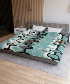 Abstract Mid Century Modern Duvet Cover