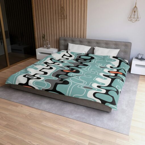 Abstract Mid Century Modern Duvet Cover