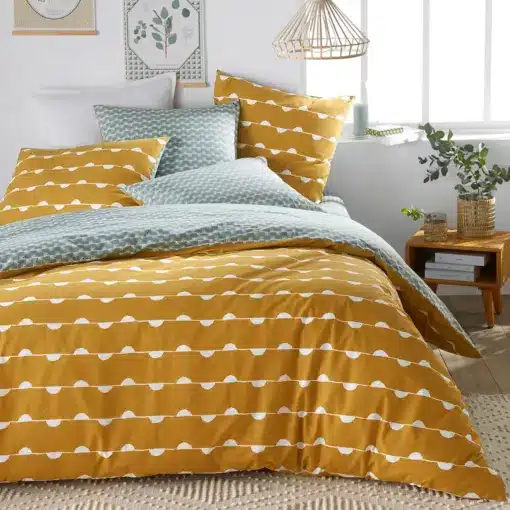 Irun Geometric Reversible Duvet Cover