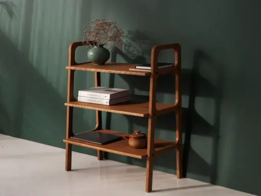 Mid Century Custom Bookcase