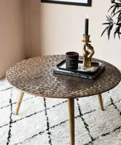 Natural Leopard Love Coffee Table