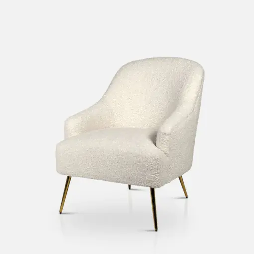 Rya Faux Sheepskin Armchair