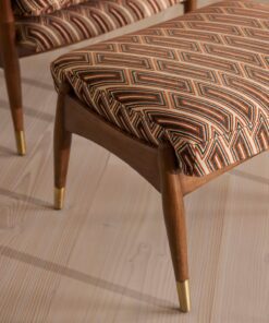 Theodore Footstool Vende Jacquard