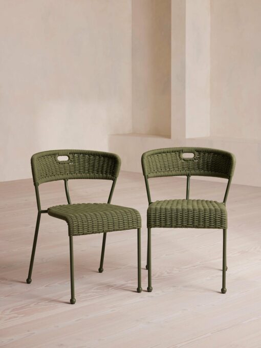 Lisson Pair of Stacking Dining Chairs