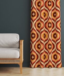 Mid Century Modern Curtains