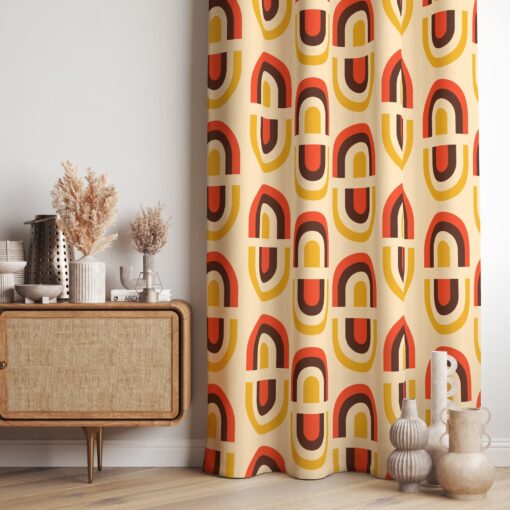 Mid Century Style Curtains