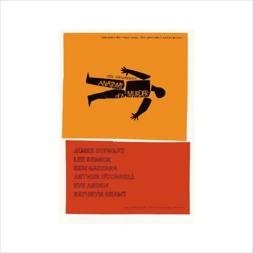 Anatomy Of A Murder Poster Print