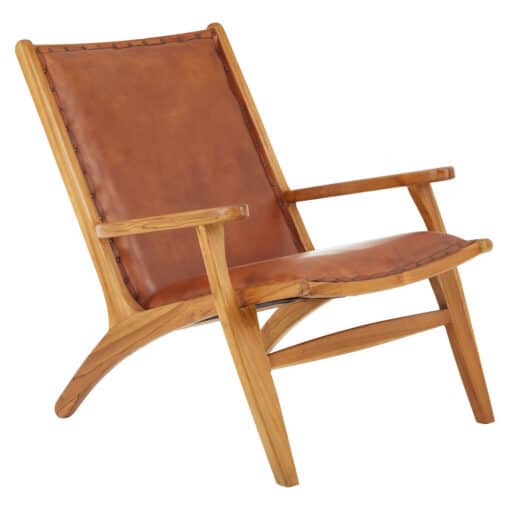 Natural Teak Armchair