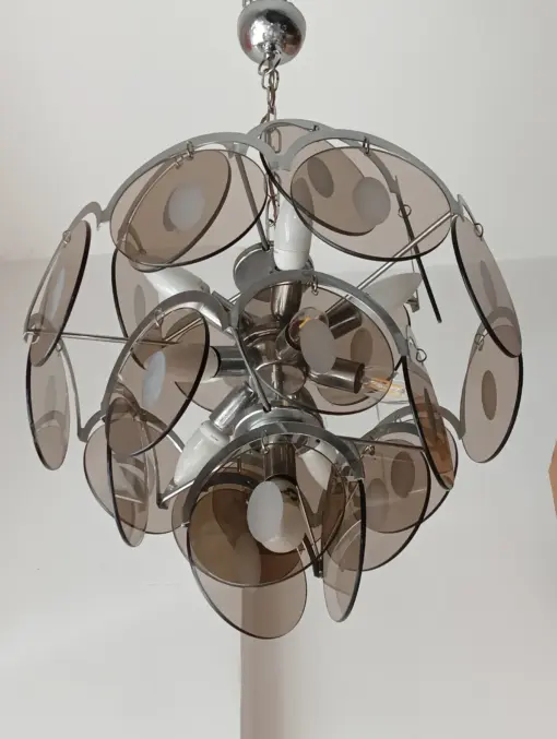1960s Murano Glass Chandelier