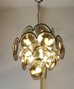 1960s Murano Glass Chandelier