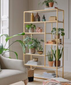 Diego Marble Shelving Unit