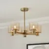 Erin 5 Light Semi Flush Ceiling Light