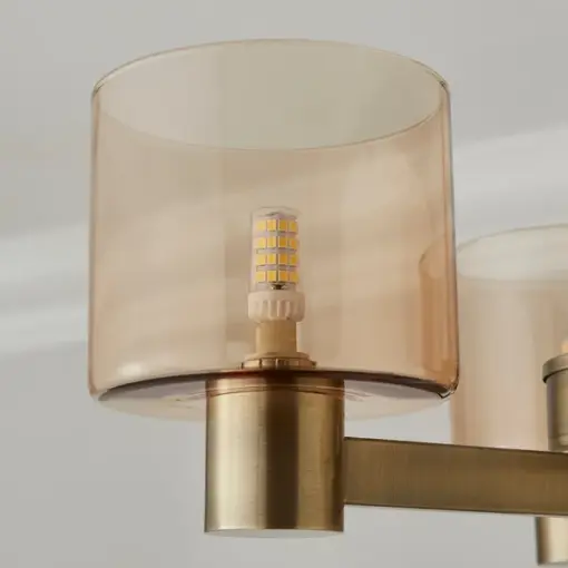 Erin 5 Light Semi Flush Ceiling Light