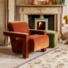 Jude Velvet Armchair
