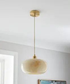 Lacey Alabaster Pendant Light