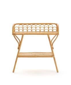 Malu Vintage Rattan Cane Console