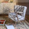 Mina Printed Armchair