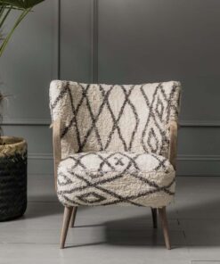 Mina Printed Armchair