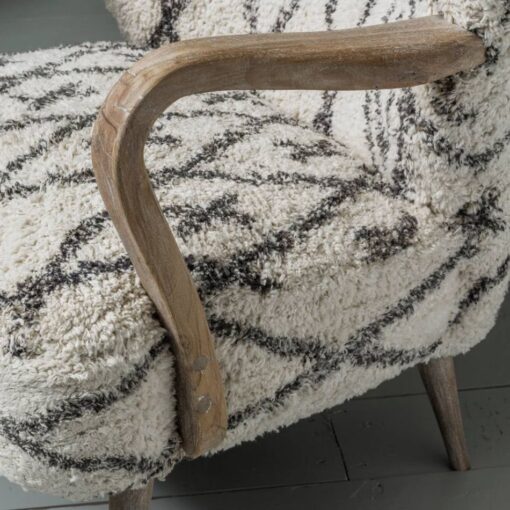 Mina Printed Armchair