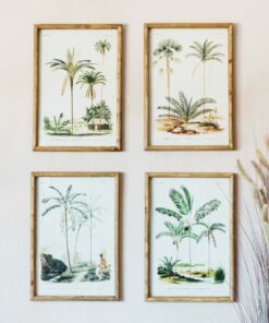 Set of 4 Palm Tree Prints
