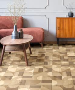 Disco Parquet 1 Sheet Vinyl Flooring