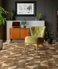 Disco Parquet 2 Sheet Vinyl Flooring