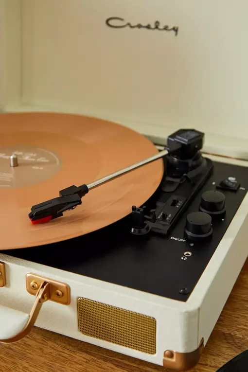 Crosley Cream Cruiser Vinyl Record Player With Bluetooth