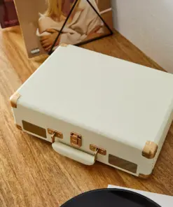 Crosley Cream Cruiser Vinyl Record Player With Bluetooth