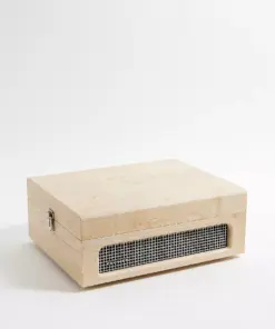 Crosley Voyager Wooden Portable Bluetooth Audio Turntable