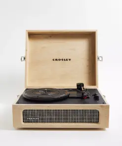 Crosley Voyager Wooden Portable Bluetooth Audio Turntable