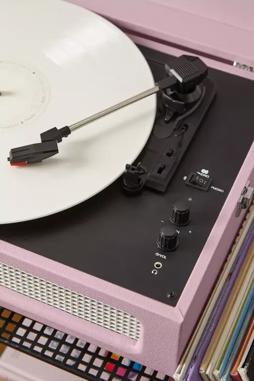 Crosley Voyager Pink Portable Bluetooth Audio Turntable