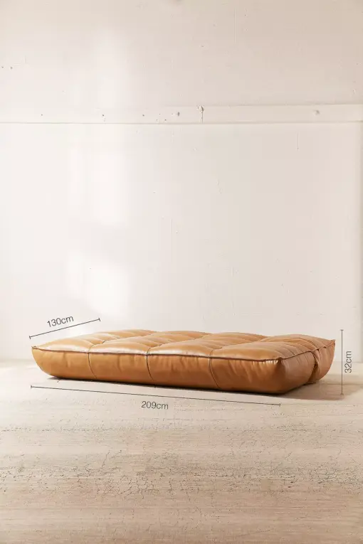 Greta Faux Leather XL Sofa Bed