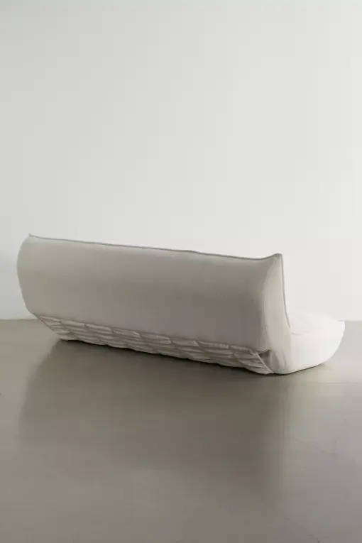 Greta White Boucle XL Sofa Bed