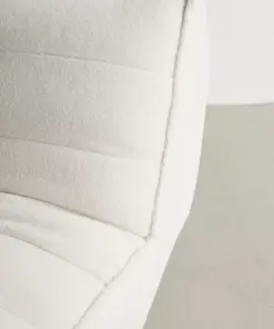 Greta White Boucle XL Sofa Bed
