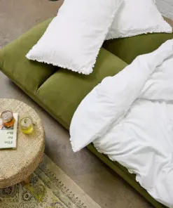 Theo Green Velvet XL Sofa Bed